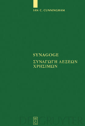 Cunningham |  Synagoge | Buch |  Sack Fachmedien