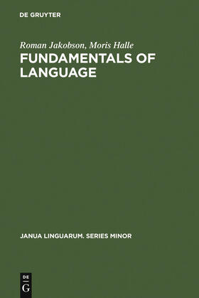 Halle / Jakobson |  Fundamentals of Language | Buch |  Sack Fachmedien