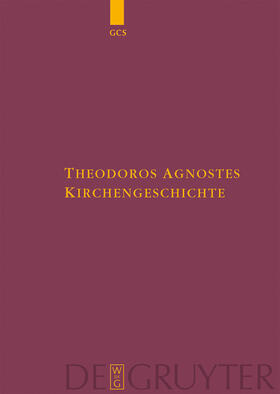 Theodorus Anagnosta / Hansen |  Kirchengeschichte | Buch |  Sack Fachmedien