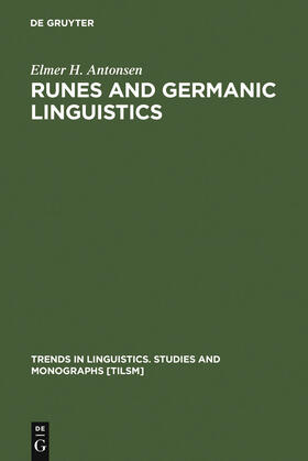 Antonsen |  Runes and Germanic Linguistics | Buch |  Sack Fachmedien