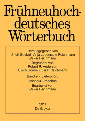 Lobenstein-Reichmann / Robert R. / Goebel |  lescheur ¿ machen | Buch |  Sack Fachmedien
