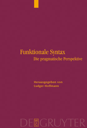 Hoffmann |  Funktionale Syntax | Buch |  Sack Fachmedien