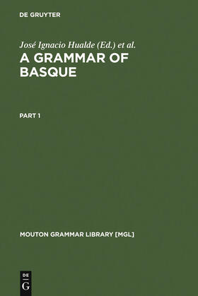 Ortiz de Urbina / Hualde |  A Grammar of Basque | Buch |  Sack Fachmedien