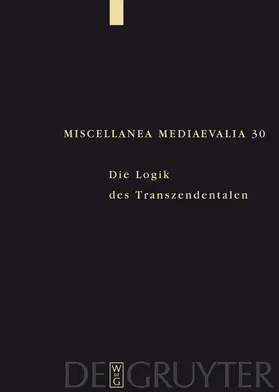 Pickavé |  Die Logik des Transzendentalen | Buch |  Sack Fachmedien