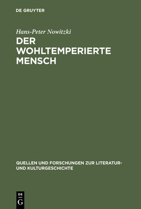 Nowitzki |  Der wohltemperierte Mensch | Buch |  Sack Fachmedien