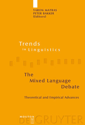 Bakker / Matras |  The Mixed Language Debate | Buch |  Sack Fachmedien