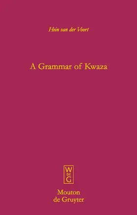 Voort |  A Grammar of Kwaza | Buch |  Sack Fachmedien