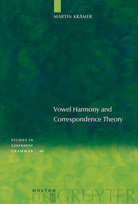 Krämer |  Vowel Harmony and Correspondence Theory | Buch |  Sack Fachmedien