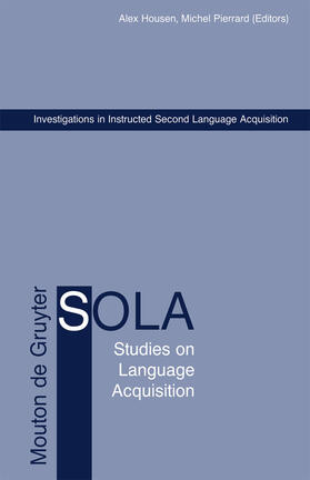 Pierrard / Housen |  Investigations in Instructed Second Language Acquisition | Buch |  Sack Fachmedien