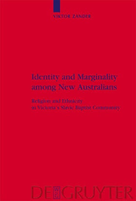 Zander |  Identity and Marginality among New Australians | Buch |  Sack Fachmedien