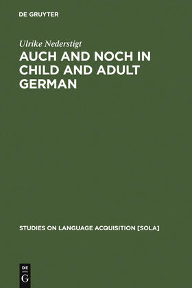 Nederstigt |  Auch and noch in Child and Adult German | Buch |  Sack Fachmedien