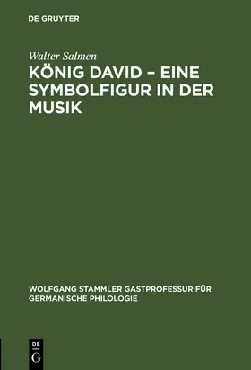 Salmen |  König David ¿ Eine Symbolfigur in der Musik | Buch |  Sack Fachmedien