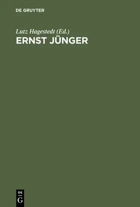 Hagestedt |  Ernst Jünger | Buch |  Sack Fachmedien