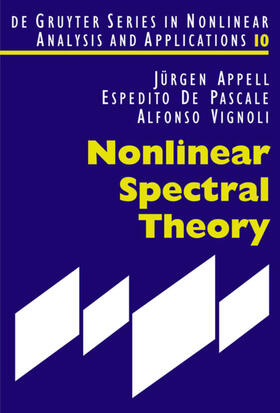 Appell / Vignoli / De Pascale |  Nonlinear Spectral Theory | Buch |  Sack Fachmedien