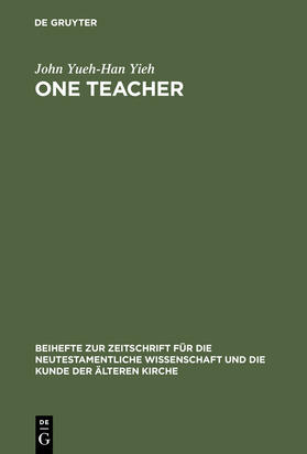 Yieh |  One Teacher | Buch |  Sack Fachmedien