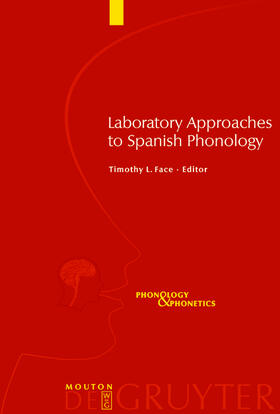 Face |  Laboratory Approaches to Spanish Phonology | Buch |  Sack Fachmedien