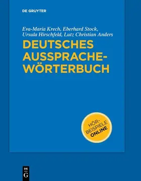 Krech / Stock / Hirschfeld |  Deutsches Aussprachewörterbuch | Buch |  Sack Fachmedien