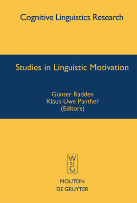 Panther / Radden | Studies in Linguistic Motivation | Buch | 978-3-11-018245-3 | sack.de