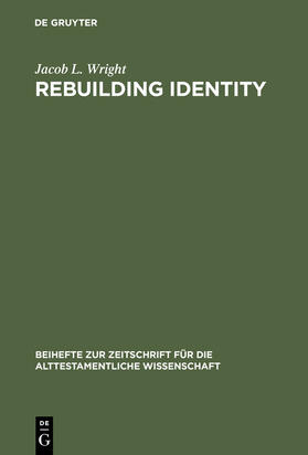 Wright |  Rebuilding Identity | Buch |  Sack Fachmedien