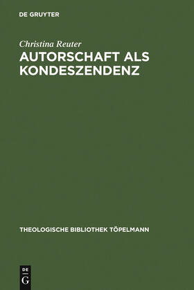 Reuter |  Autorschaft als Kondeszendenz | Buch |  Sack Fachmedien