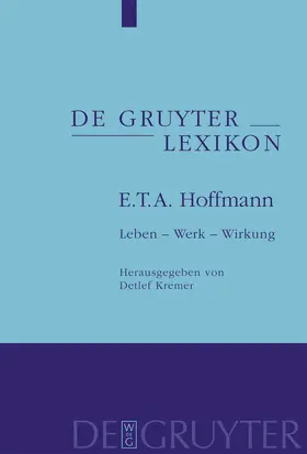 Kremer |  E. T. A. Hoffmann | Buch |  Sack Fachmedien