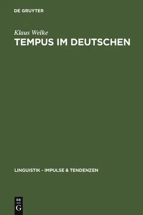 Welke |  Tempus im Deutschen | Buch |  Sack Fachmedien