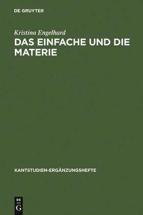 Engelhard |  Das Einfache und die Materie | Buch |  Sack Fachmedien