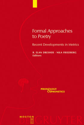 Friedberg / Dresher |  Formal Approaches to Poetry | Buch |  Sack Fachmedien