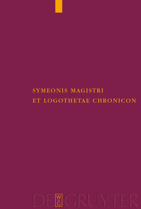 Wahlgren |  Symeonis Magistri et Logothetae Chronicon | Buch |  Sack Fachmedien