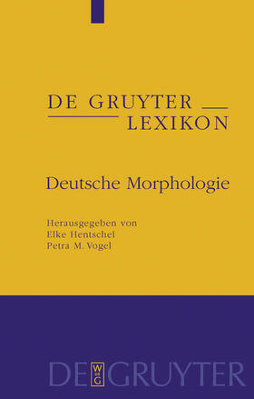 Vogel / Hentschel |  Deutsche Morphologie | Buch |  Sack Fachmedien