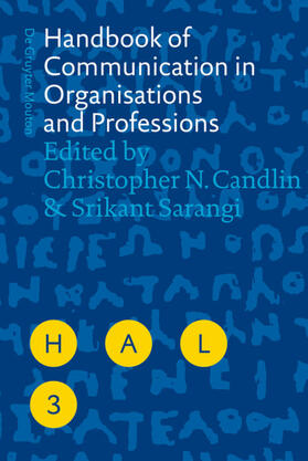 Sarangi / Candlin |  Handbook of Communication in Organisations and Professions | Buch |  Sack Fachmedien