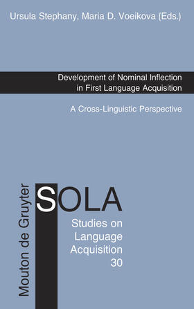 Voeikova / Stephany |  Development of Nominal Inflection in First Language Acquisition | Buch |  Sack Fachmedien