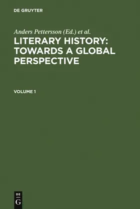 Pettersson / Helgesson / Lindberg-Wada |  Literary History: Towards a Global Perspective | Buch |  Sack Fachmedien