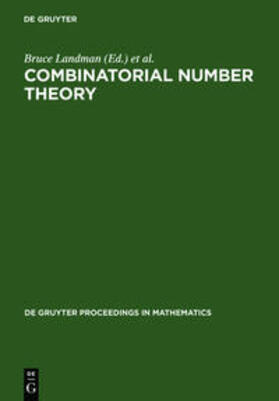 Landman / Nathanson / Pomerance |  Combinatorial Number Theory | Buch |  Sack Fachmedien