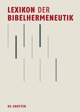 Wischmeyer / Luther |  Lexikon der Bibelhermeneutik | Buch |  Sack Fachmedien