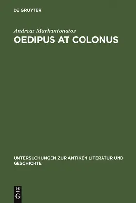 Markantonatos |  Oedipus at Colonus | Buch |  Sack Fachmedien