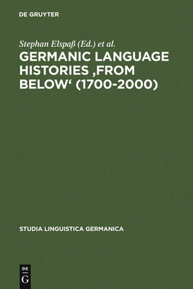 Elspaß / Vandenbussche / Langer |  Germanic Language Histories 'from Below' (1700-2000) | Buch |  Sack Fachmedien