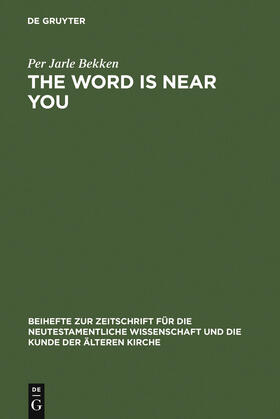 Bekken |  The Word is Near You | Buch |  Sack Fachmedien