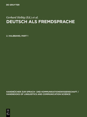 Helbig / Götze / Henrici |  Deutsch als Fremdsprache. 2. Halbband | eBook | Sack Fachmedien