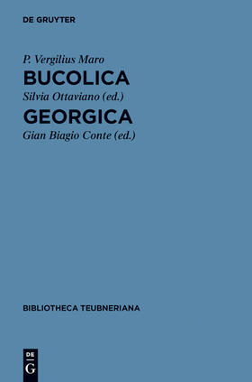 Vergilius Maro / Conte / Ottaviano |  Bucolica et Georgica | Buch |  Sack Fachmedien