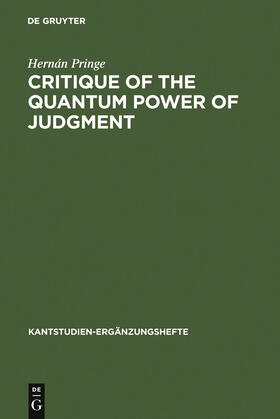 Pringe |  Critique of the Quantum Power of Judgment | Buch |  Sack Fachmedien