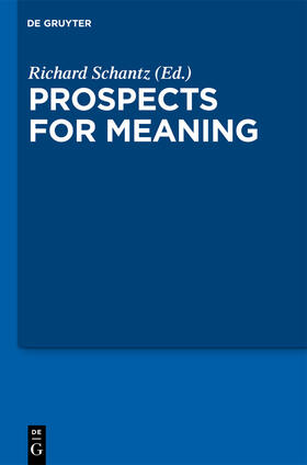 Schantz |  Prospects for Meaning | Buch |  Sack Fachmedien