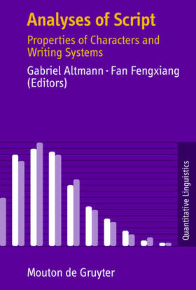 Fengxiang / Altmann |  Analyses of Script | Buch |  Sack Fachmedien