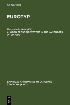 Hulst |  Word Prosodic Systems in the Languages of Europe | eBook | Sack Fachmedien