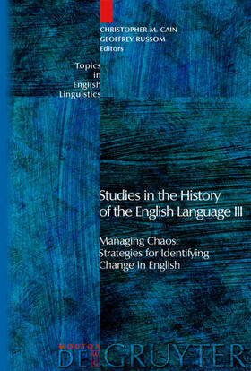 Cain / Russom | Studies in the History of the English Language III | E-Book | sack.de