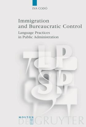 Codó |  Immigration and Bureaucratic Control | eBook | Sack Fachmedien