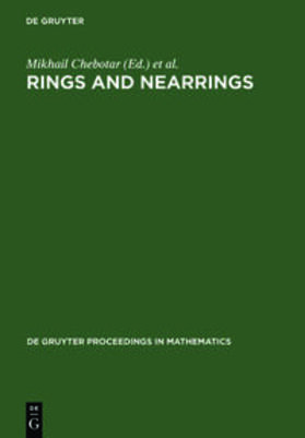 Chebotar / Lee / Fong |  Rings and Nearrings | Buch |  Sack Fachmedien