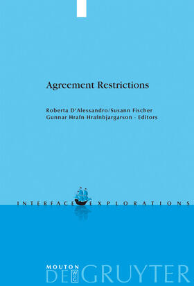 D'Alessandro / Hrafnbjargarson / Fischer |  Agreement Restrictions | Buch |  Sack Fachmedien