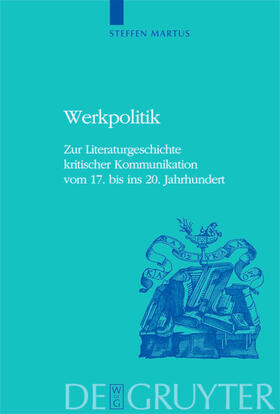 Martus | Werkpolitik | E-Book | sack.de