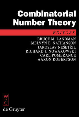 Landman / Nathanson / Robertson |  Combinatorial Number Theory | Buch |  Sack Fachmedien